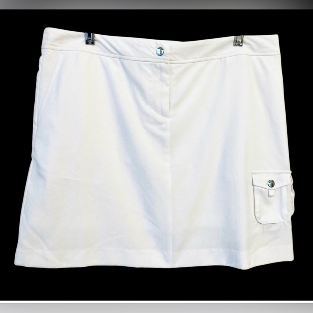 NWT Izod Golf skort size 12 skirt shorts preppy sporty pickleball tennis stretch